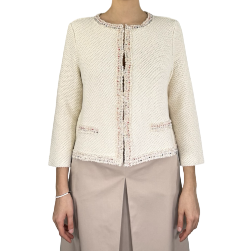 Anne Claire Maglia Donna Latte 1600D1048141