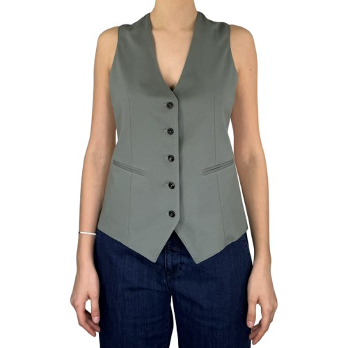 Circolo 1901 Gilet Donna Mineral Grey FD3396474MI