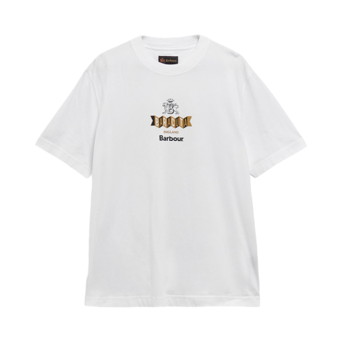 Baracuta T-shirt Uomo White BRTEE00277800
