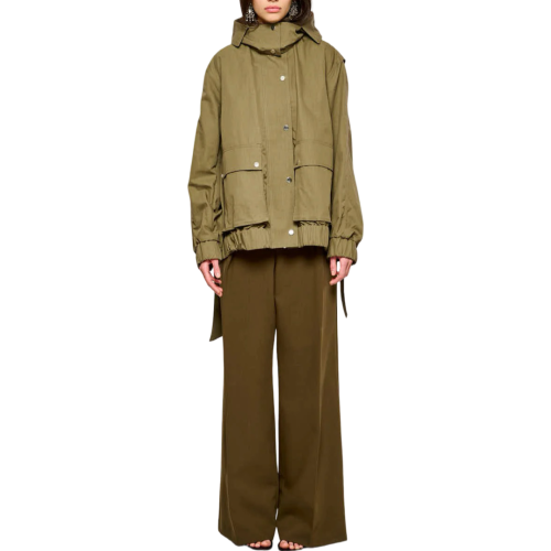 Oof Giaccone Donna Olive 57200OCT0516A