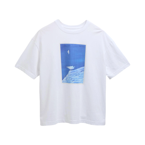 Barbour X Paul Smith T-shirt Donna White LTS0727WH11