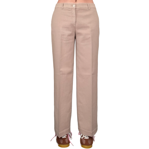 Via Masini 80 Pantaloni Donna Beige M612LI818