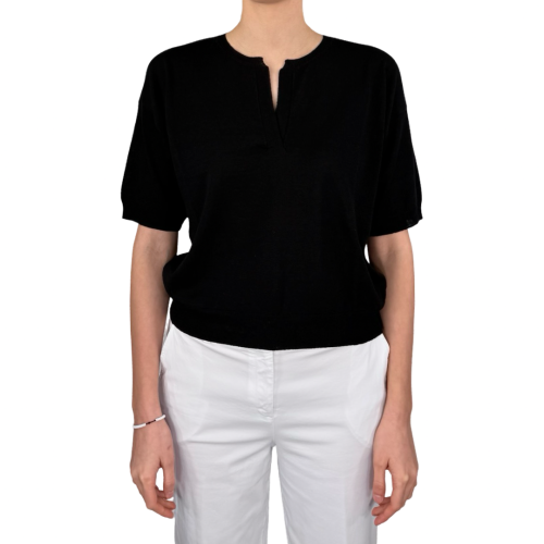 Base Maglia Donna Nero 322B7727250