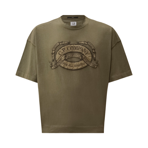 C.p. Company T-shirt Uomo Gunmetal TS220A5697O921
