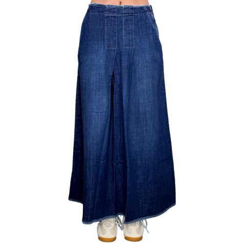 Nou- Noumeno Concept Gonne Donna Denim Blu DEN56G063