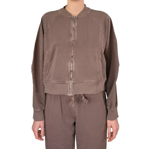 Nou- Noumeno Concept Felpa Donna Tabacco F25116000259