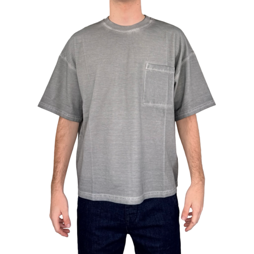Roberto Collina T-shirt Uomo Grigio A6512118