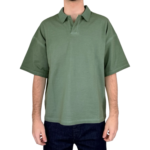 Roberto Collina Polo Uomo Smeraldo A6512488