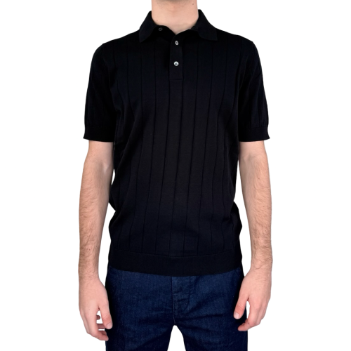 Filippo De Laurentiis Polo Uomo Nero PL1MC14C990