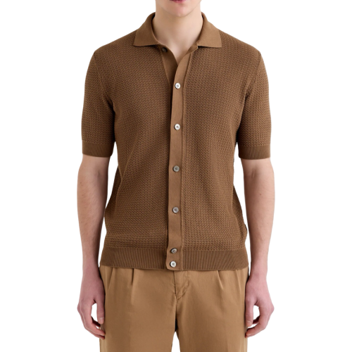 Filippo De Laurentiis Maglia Uomo Kaki CA3MCCR14L070