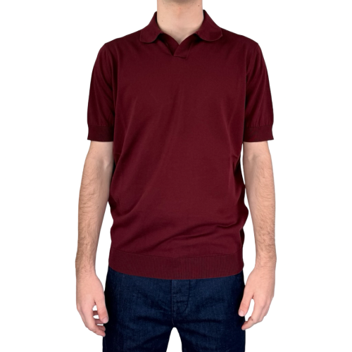 Filippo De Laurentiis Polo Uomo Bordeaux PL1MCSKTR380