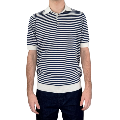 Filippo De Laurentiis Polo Uomo Righe PL1MCCR14R8520