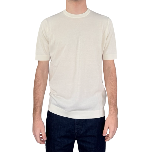 Filippo De Laurentiis T-shirt Uomo Latte TS0MCCR14R020