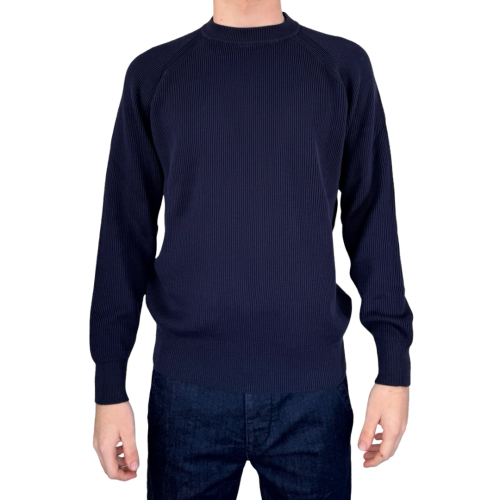 Filippo De Laurentiis Maglia Uomo Oltremare GC1MLRSU12I891