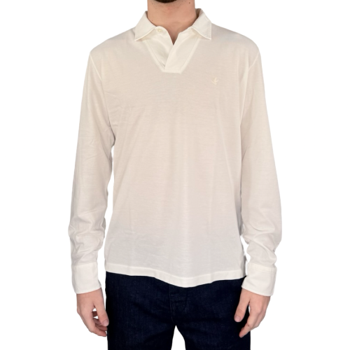 Brooksfield Polo Uomo Off White 201HA0259149