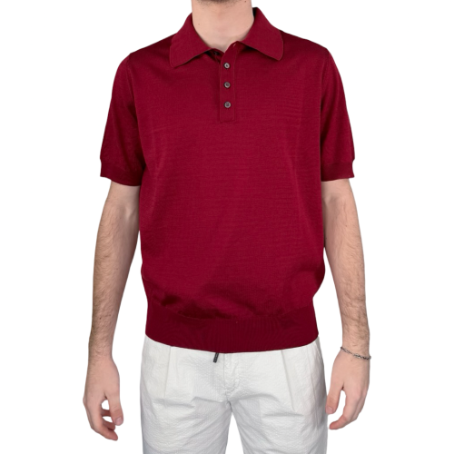 Gallia Polo Uomo Ciliegia U0218076