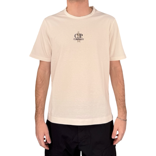 C.p. Company T-shirt Uomo White TS215A6057O103