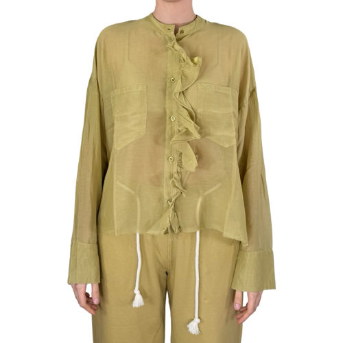 Nou- Noumeno Concept Camicie Donna Kaki CM4716207255