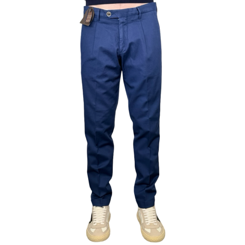 Filetto Pantaloni Uomo Navy POUMAE21