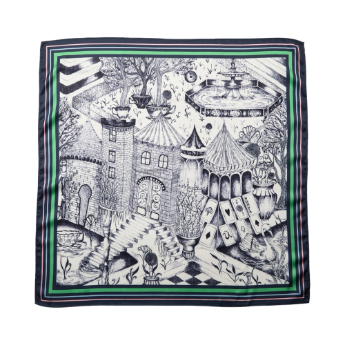 Numph Foulard Donna Vibrant Green 7065815042