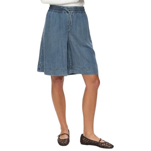 Numph Bermuda Donna Snow Washed Denim 7064603160