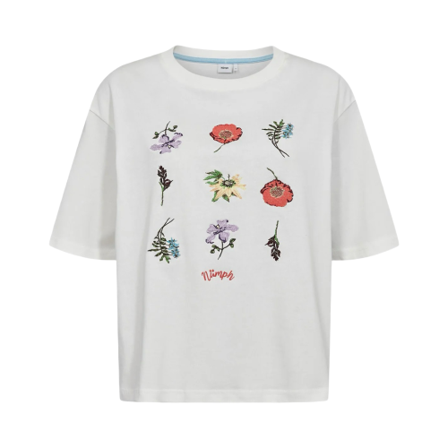 Numph T-shirt Donna Cloud Dancer 7066459001