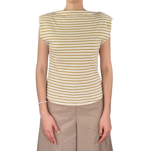 Anna Palmer Los Angeles Maglia Donna Senape MERIDEN3981SEN
