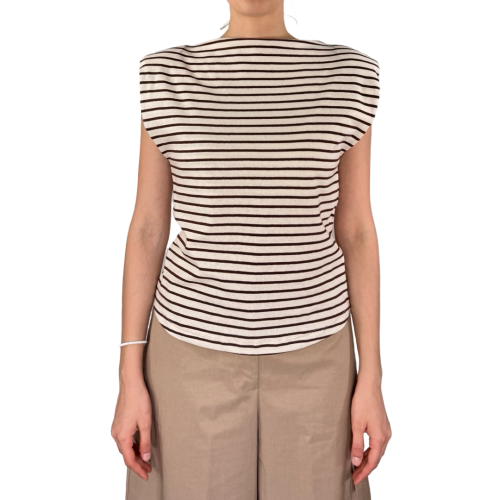Anna Palmer Los Angeles Maglia Donna Marrone MERIDEN3981MAR
