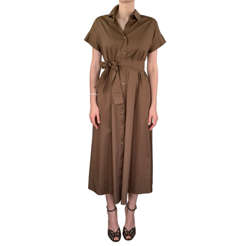 Orto Botanico Abiti Donna Marrone GLADIOLO2945MARR