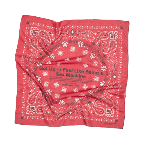 Department 5 Foulard Donna Rosso Scarlatto XZ0162TF380405