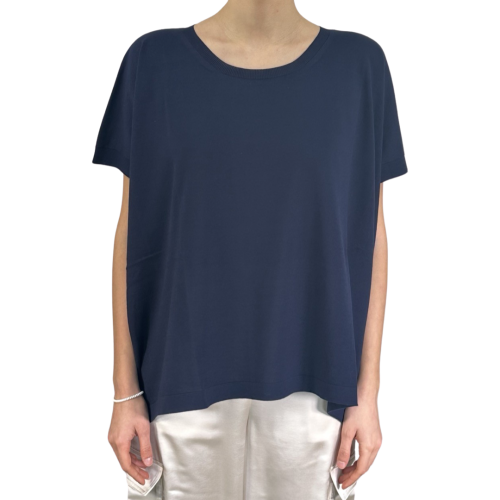 Roberto Collina Maglia Donna Blu T0513110