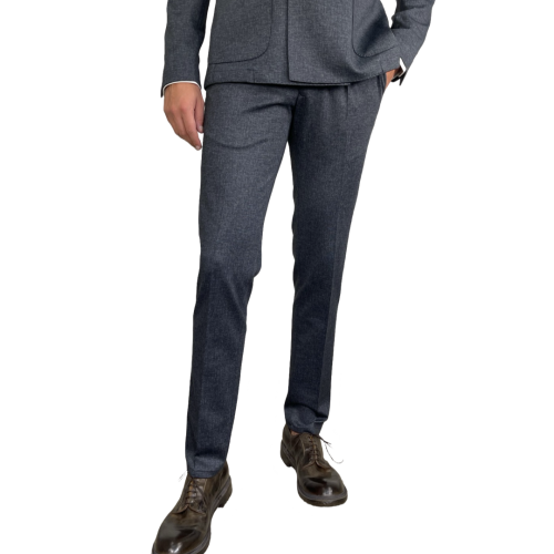 L.b.m. 1911 Pantaloni Uomo Blu Melange 84304579801