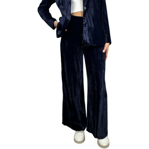 Via Masini 80 Pantaloni Donna Blu M786MK530