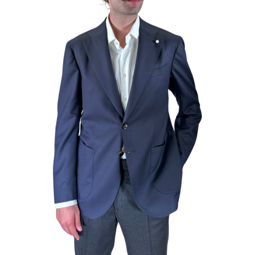 Luigi Bianchi Giacca Uomo Blu 26111214