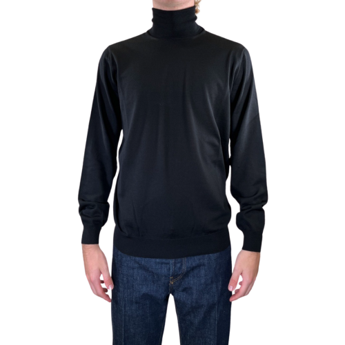 Filippo De Laurentiis Maglia Uomo Nero DV1MLRM16R990