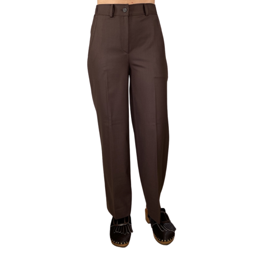 Via Masini 80 Pantaloni Donna Marrone M796E