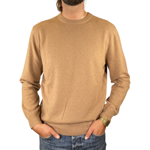Kangra Maglia Uomo Cammello 500601