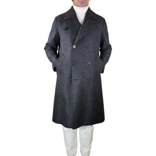 Harris Wharf London Cappotto Uomo Antracite C9127MLK180