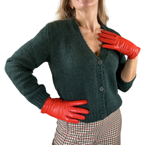 Niu&#039; Guanti Donna Rosso G02N01