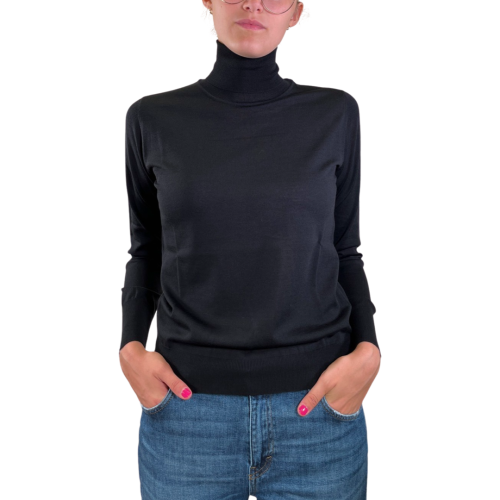 Roberto Collina Maglia Donna Nero P0300309