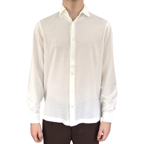 Filippo De Laurentiis Maglia Uomo Bianco CAMLSPJCR001
