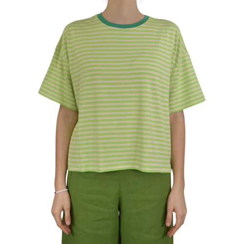 Niu' T-shirt Donna Righe 509J013OAS - 4.M