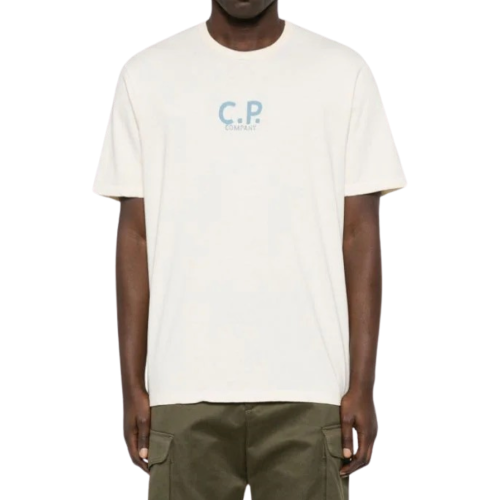 C.p. Company T-shirt Uomo Burro TS275A1194W402 - 6.XL