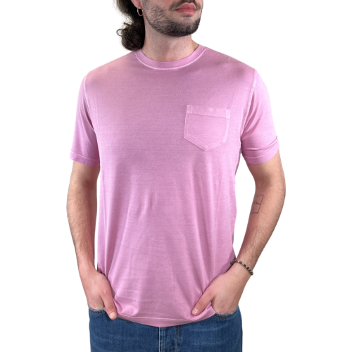 Filippo De Laurentiis T-shirt Uomo Rosa Antico TSMCTASJER430 - 60