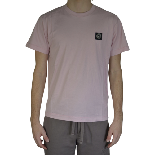 Stone Island T-shirt Uomo Rosa 801524113080 - 6.XL