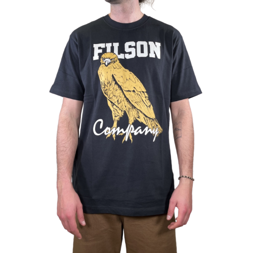 Filson T-shirt Uomo Nero FMTEE0058002 - 3.S