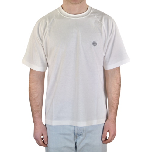 Stone Island T-shirt Uomo Bianco 801521544001 - 4.M