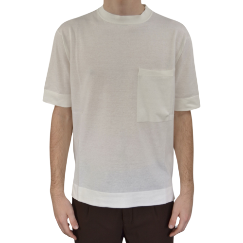 Filippo De Laurentiis T-shirt Uomo Bianco TS0MCTCR12R001 - 48