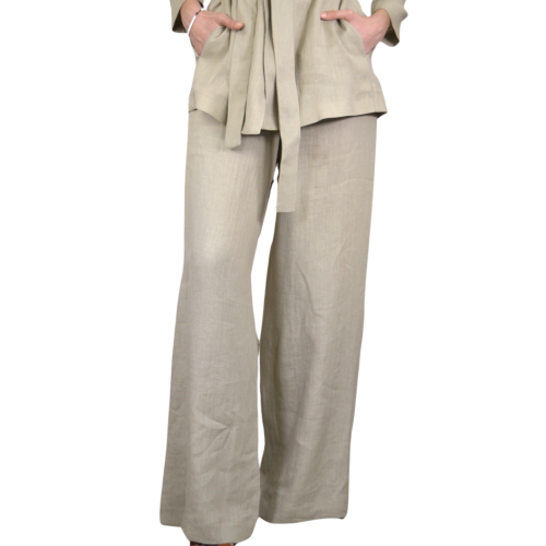 Niu' Pantaloni Donna Sabbia 208T032ARG - 5.L