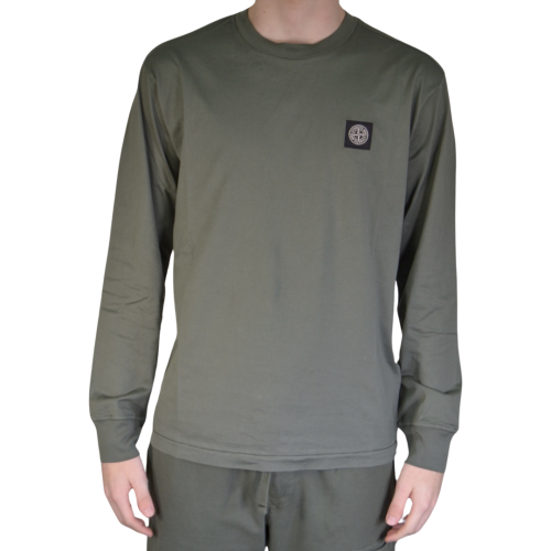 Stone Island T-shirt Uomo Militare 801522713059